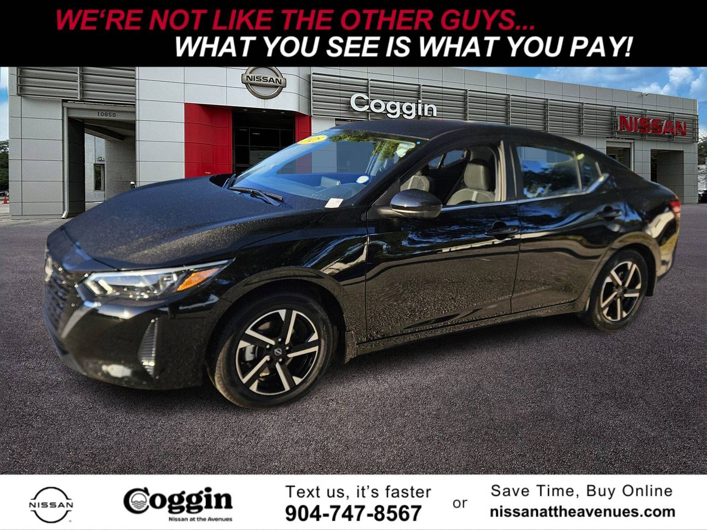 2025 Nissan Sentra SV — Sedan — 875 mi — Jacksonville, FL