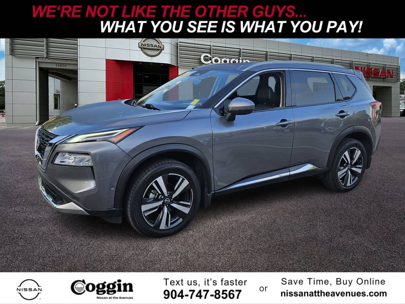 2022 Nissan Rogue Platinum — SUV — 45,256 mi — Jacksonville, FL