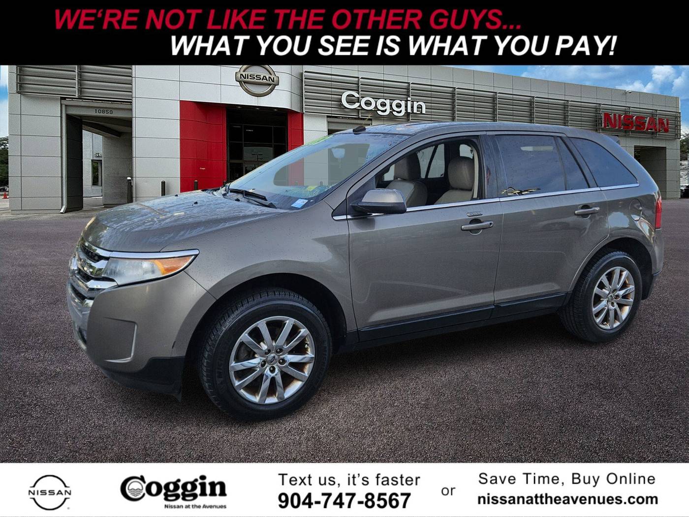 2013 Ford Edge Limited — SUV — 100,223 mi — Jacksonville, FL