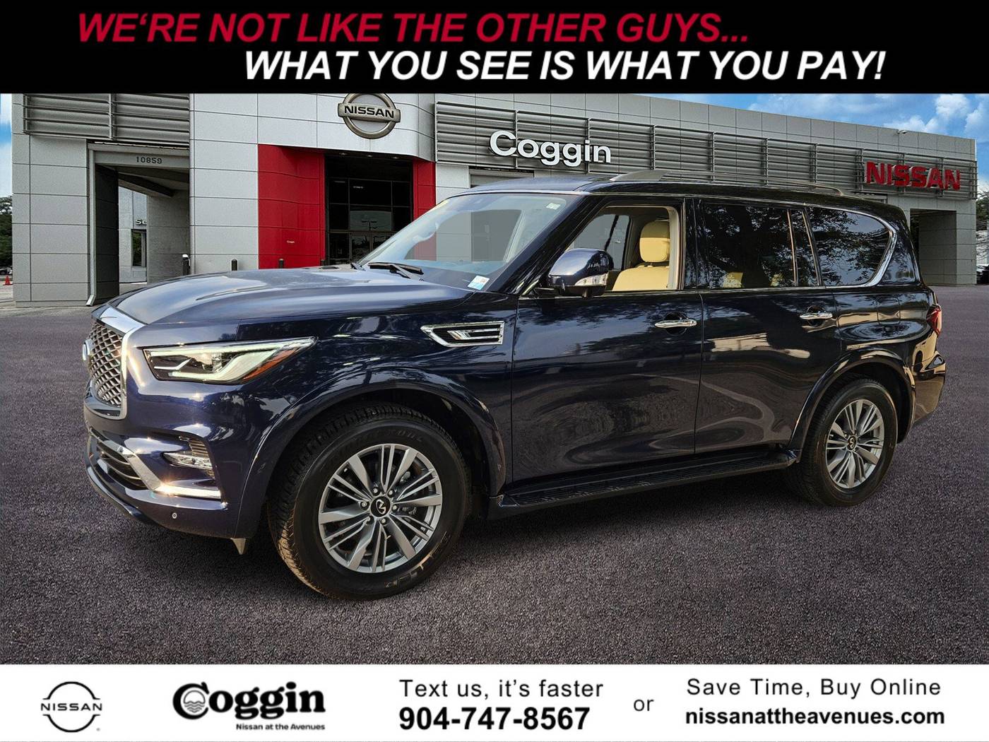 2024 INFINITI QX80 LUXE — SUV — 20,524 mi — Jacksonville, FL