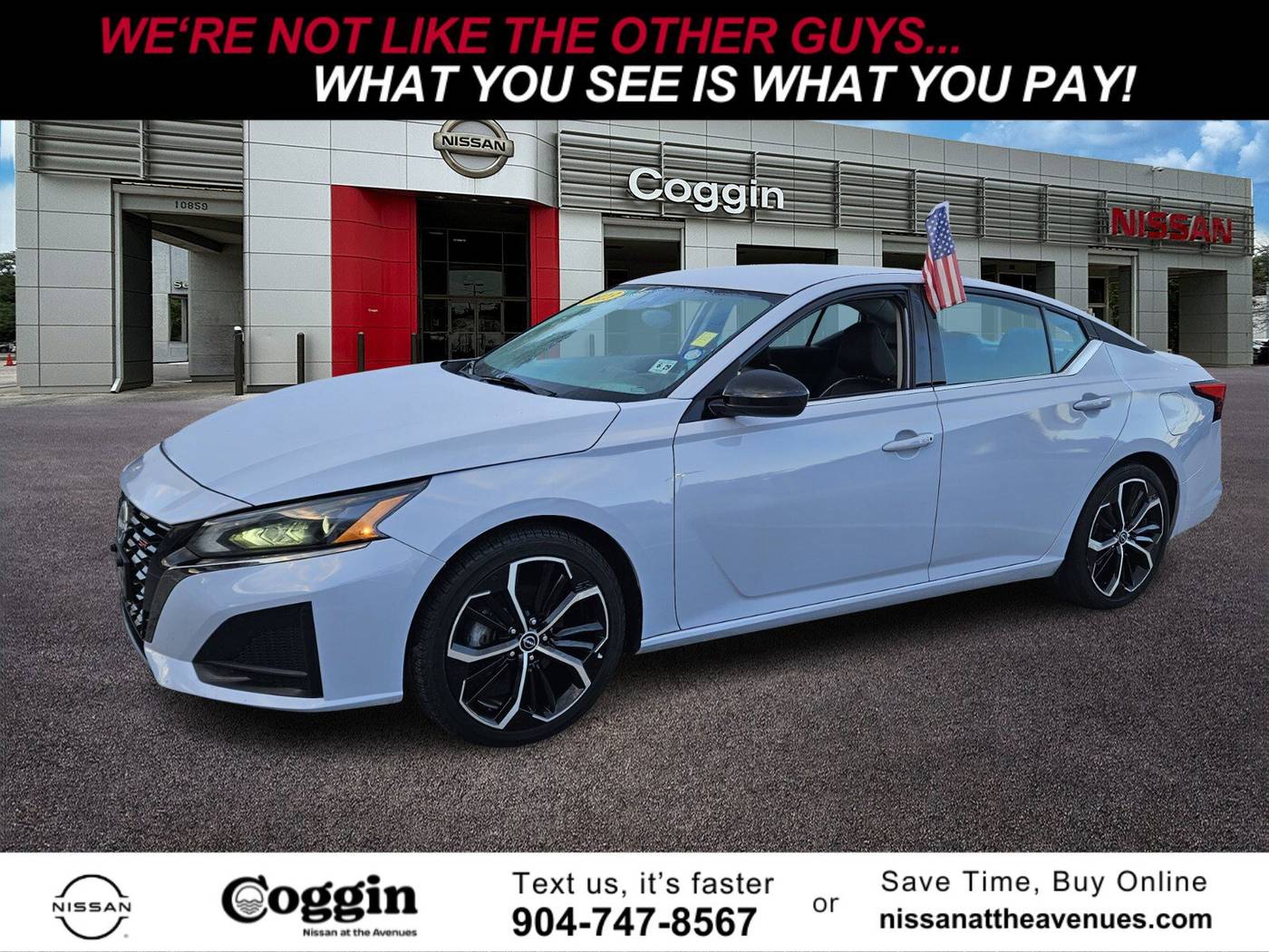 2023 Nissan Altima SR — Sedan — 48,695 mi — Jacksonville, FL