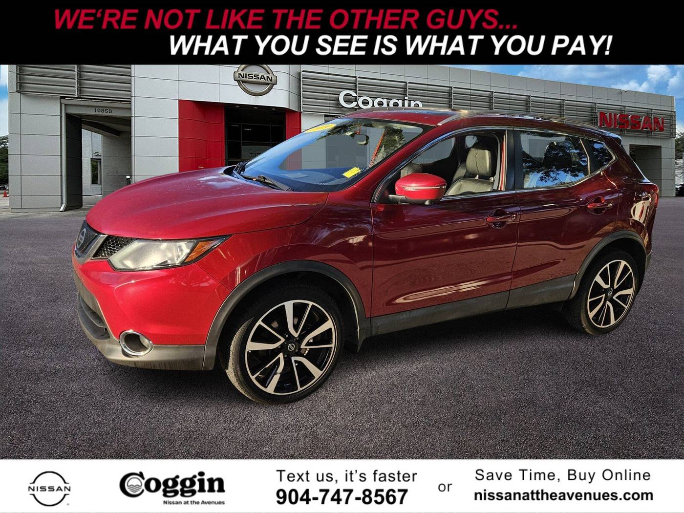 2019 Nissan Rogue Sport SL — SUV — 55,237 mi — Jacksonville, FL
