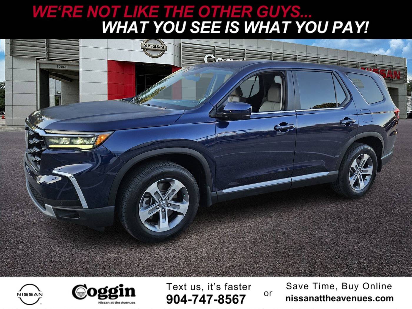 2023 Honda Pilot EX-L 7 Passenger — SUV — 13,107 mi — Jacksonville, FL