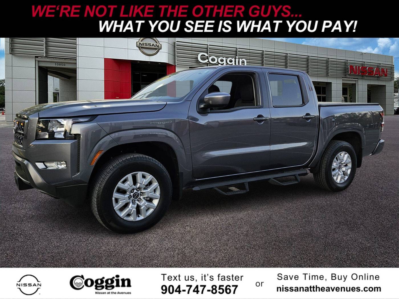 2024 Nissan Frontier SV — Pickup Truck — 9,538 mi — Jacksonville, FL