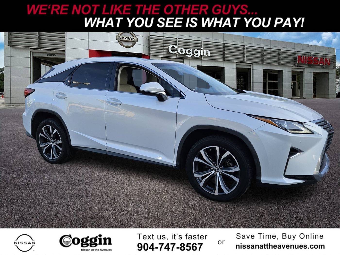 2019 Lexus RX RX 350 — SUV — 49,128 mi — Jacksonville, FL