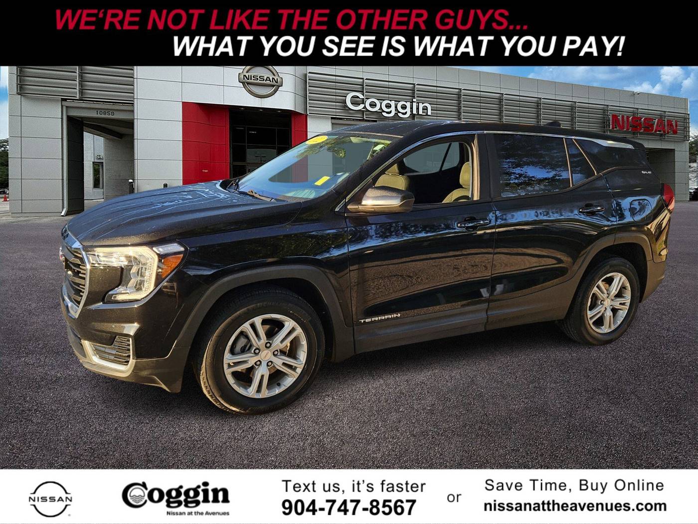 2022 GMC Terrain SLE — SUV — 41,787 mi — Jacksonville, FL