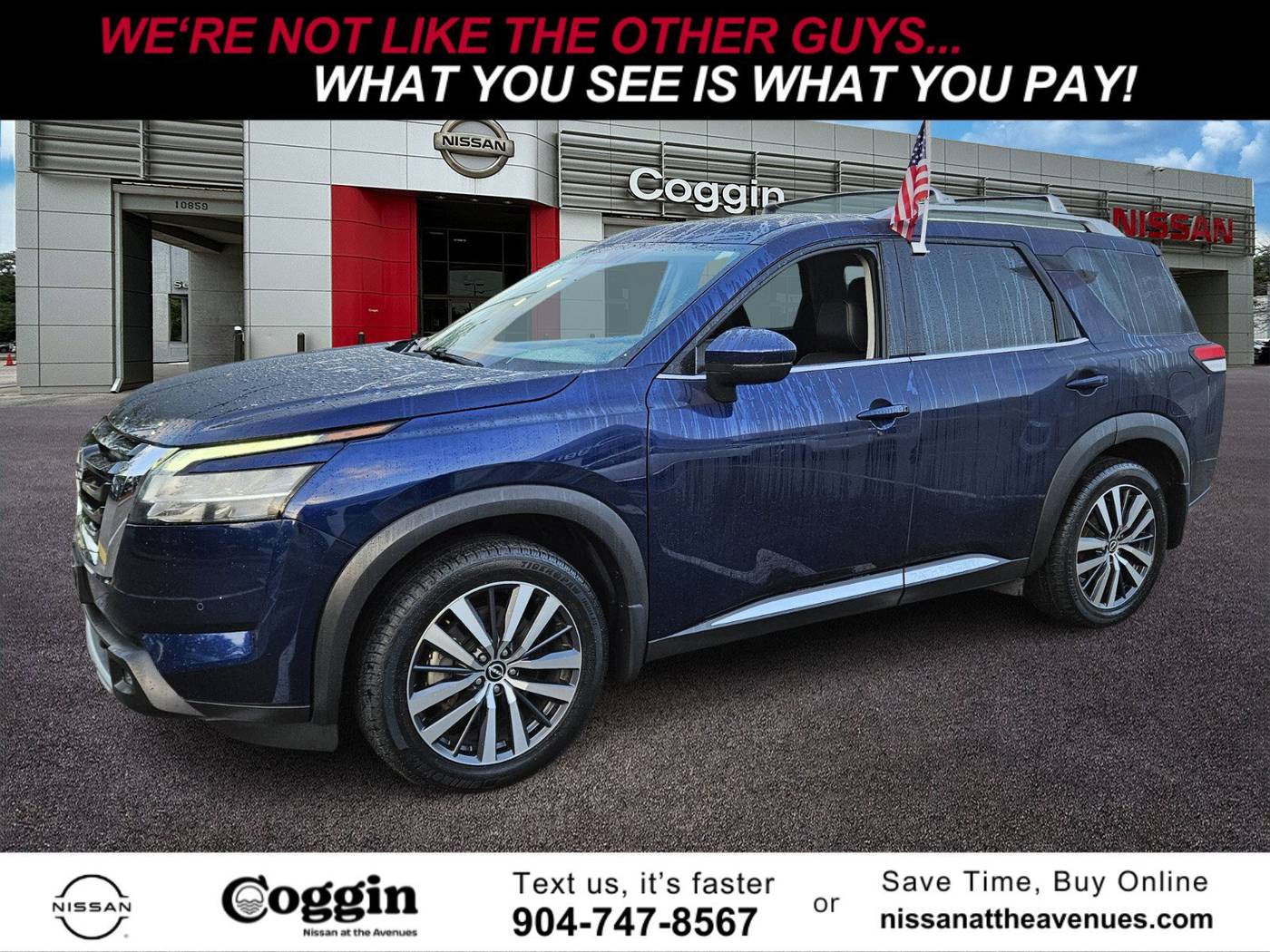 2022 Nissan Pathfinder Platinum — SUV — 43,241 mi — Jacksonville, FL