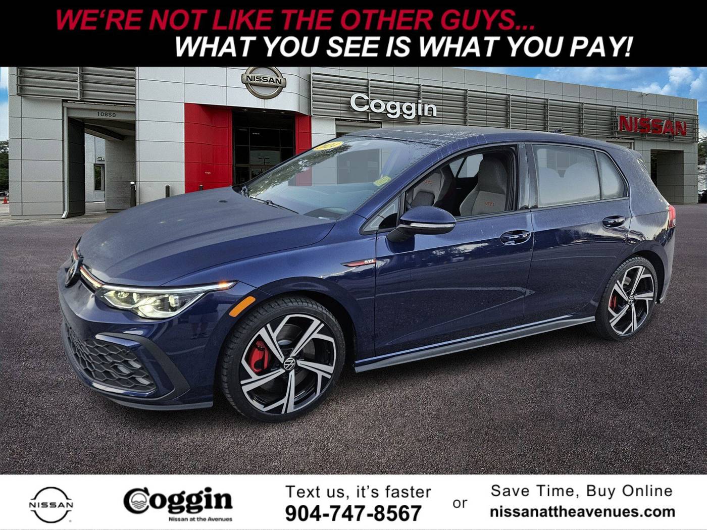 2024 Volkswagen Golf GTI SE — Hatchback — 25,233 mi — Jacksonville, FL