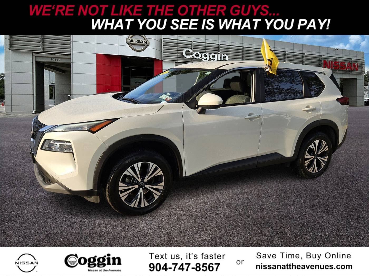 2023 Nissan Rogue SV — SUV — 55,058 mi — Jacksonville, FL