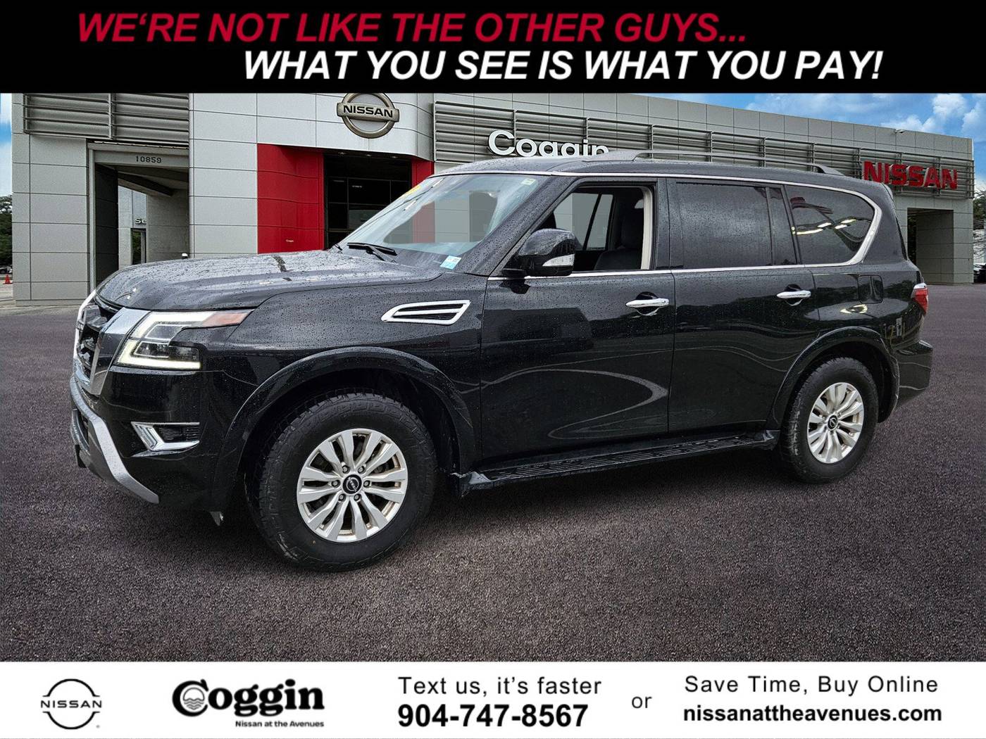 2023 Nissan Armada SV — SUV — 59,749 mi — Jacksonville, FL