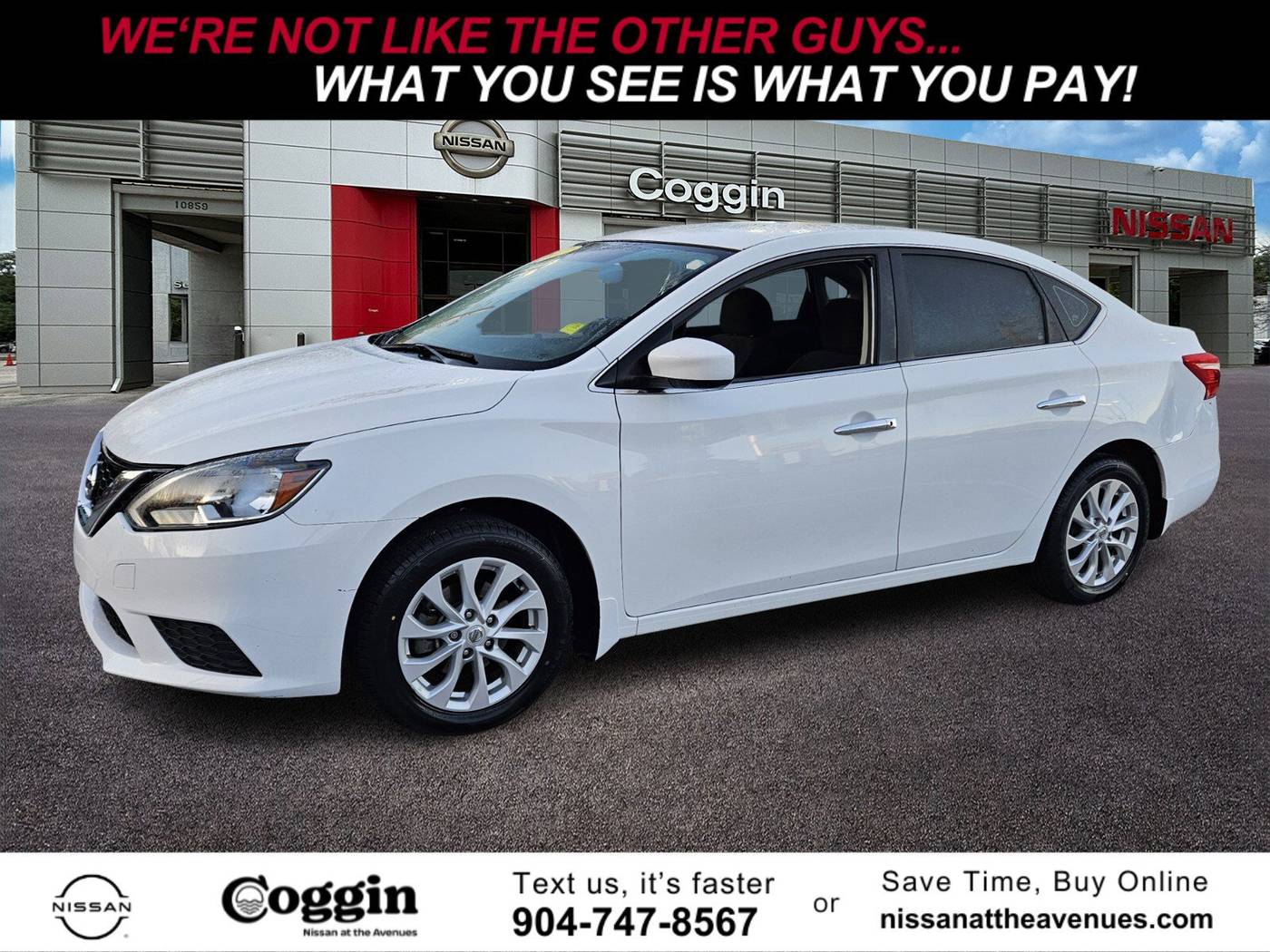 2017 Nissan Sentra S — Sedan — 107,168 mi — Jacksonville, FL