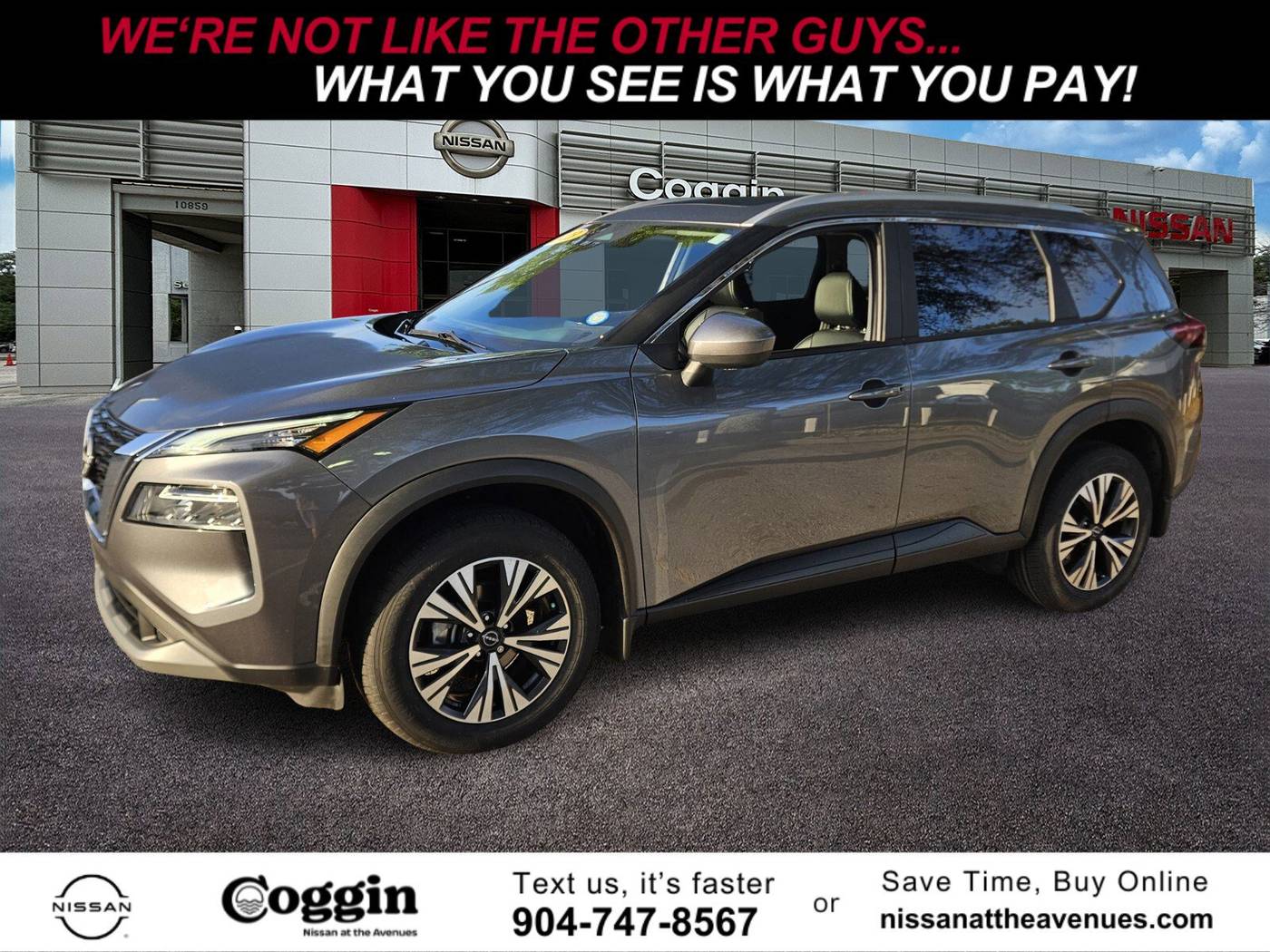 2023 Nissan Rogue SV — SUV — 24,589 mi — Jacksonville, FL