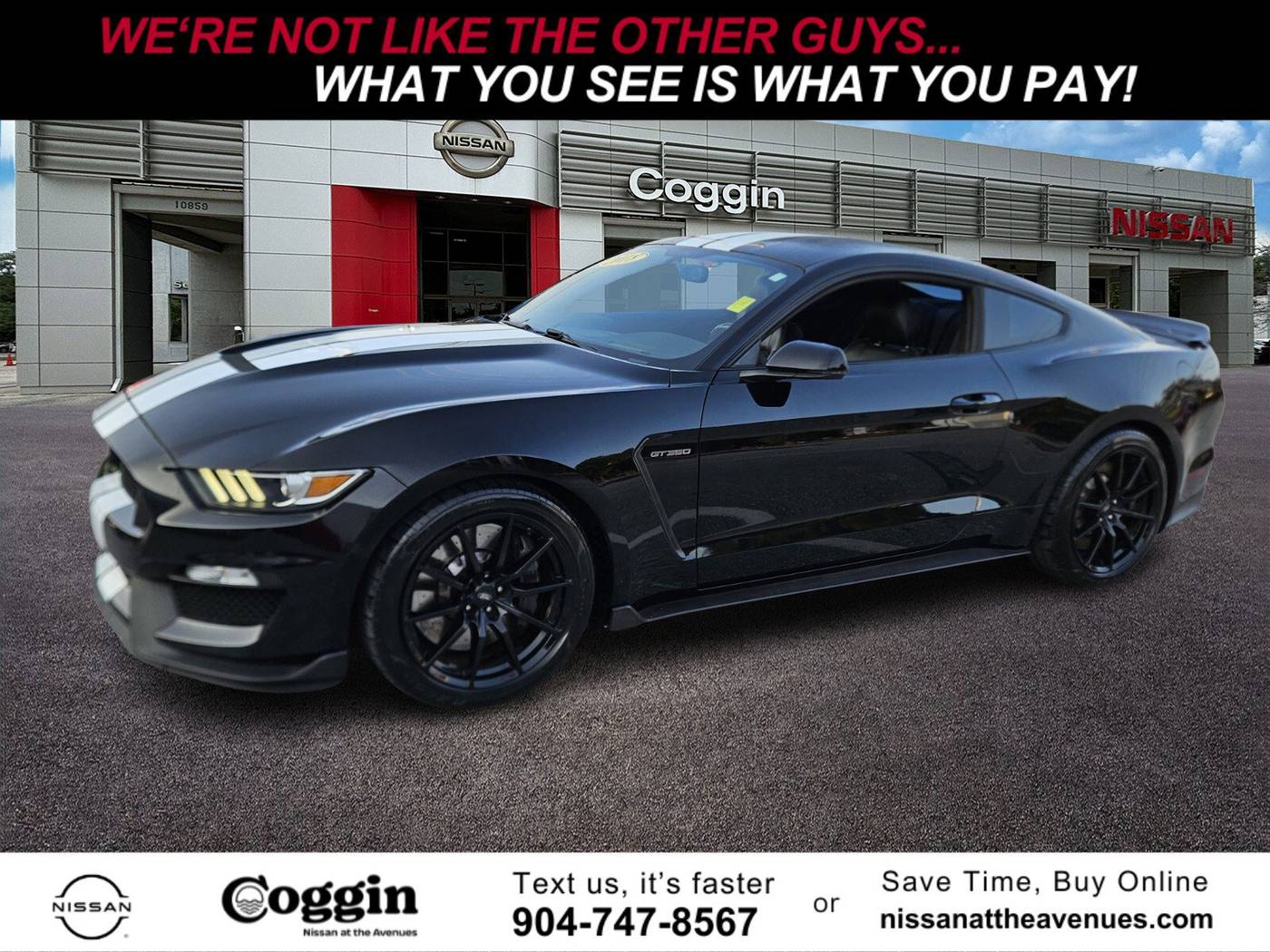 2018 Ford Mustang Shelby GT350 — Coupe — 67,313 mi — Jacksonville, FL