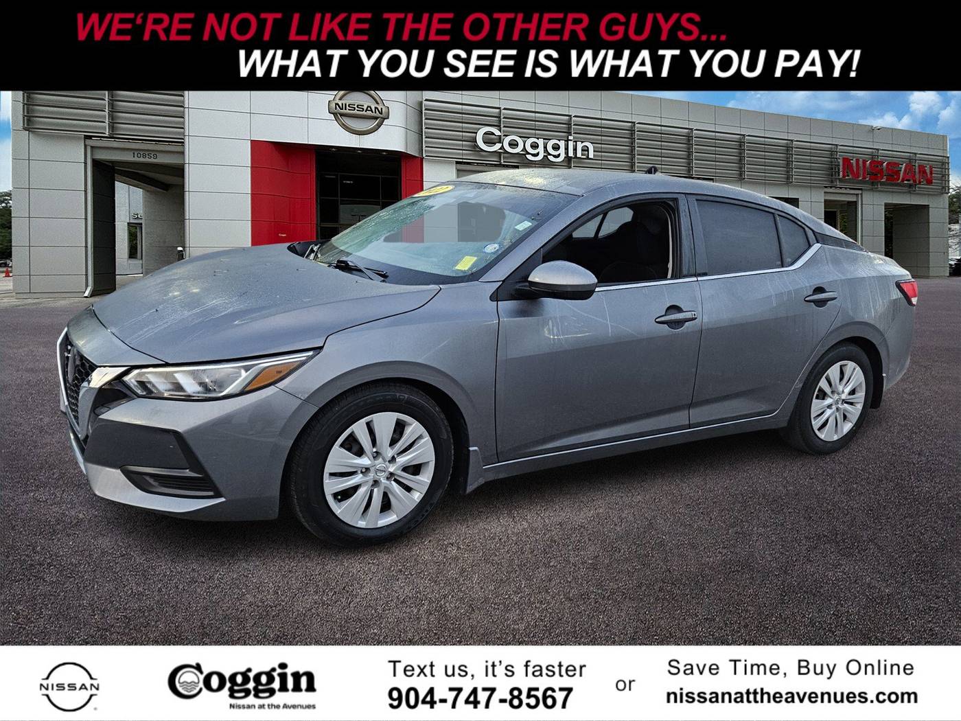 2022 Nissan Sentra S — Sedan — 36,451 mi — Jacksonville, FL