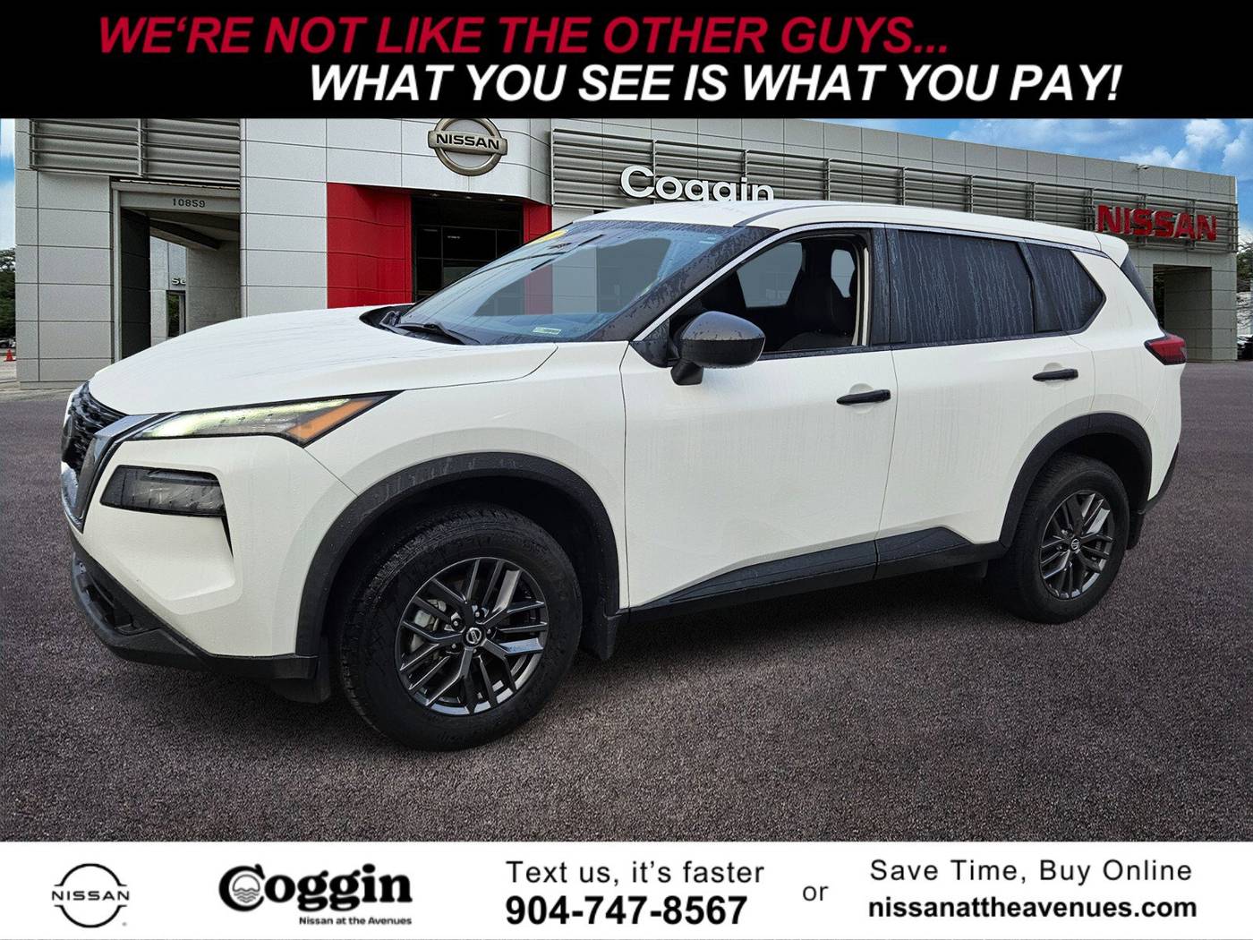 2021 Nissan Rogue S — SUV — 45,336 mi — Jacksonville, FL