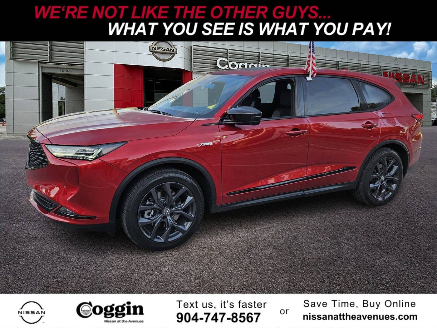 2023 Acura MDX A-Spec Package — SUV — 37,297 mi — Jacksonville, FL