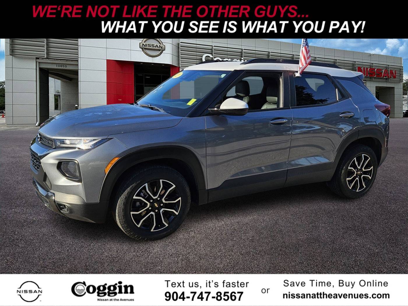 2021 Chevrolet Trailblazer ACTIV — SUV — 67,557 mi — Jacksonville, FL