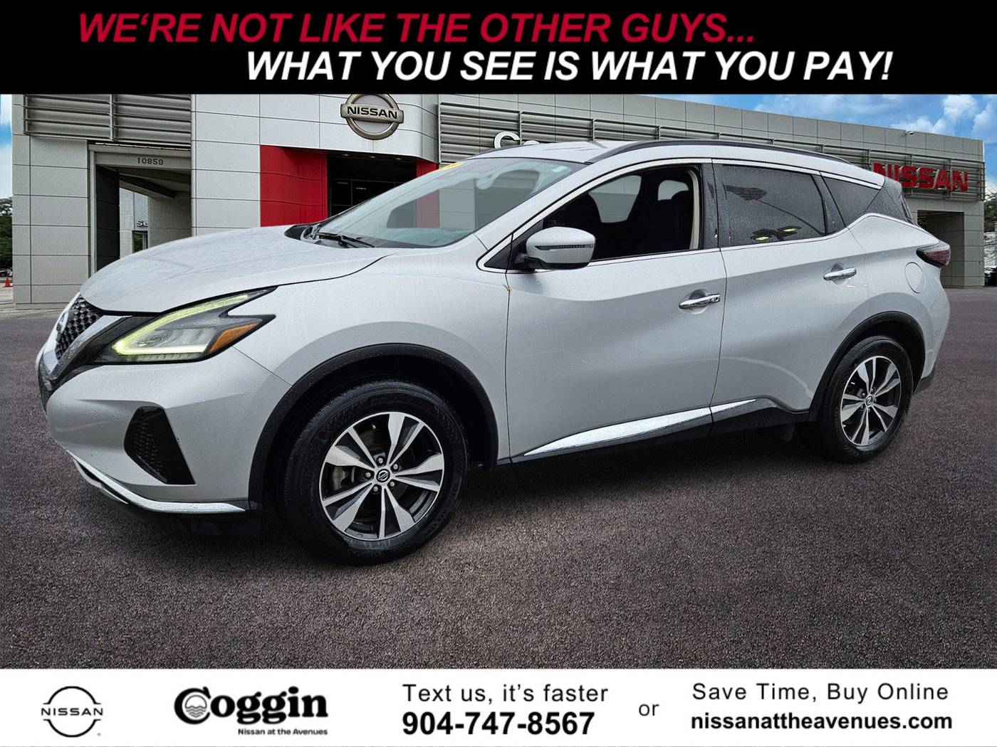 2020 Nissan Murano SV — SUV — 72,991 mi — Jacksonville, FL