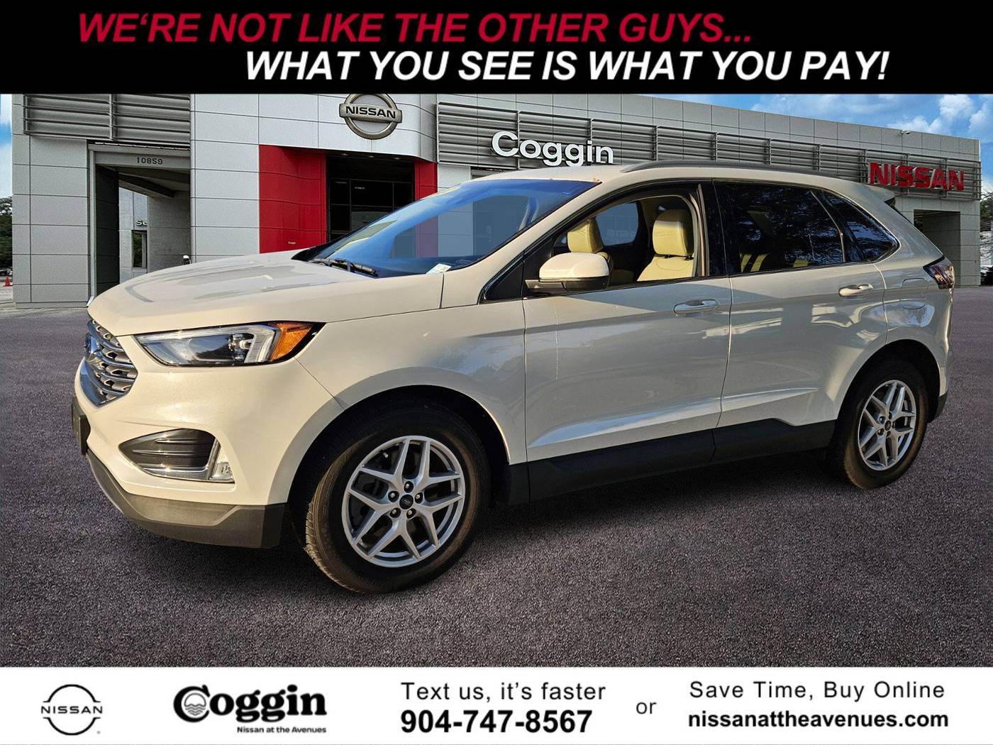 2022 Ford Edge SEL — SUV — 48,028 mi — Jacksonville, FL
