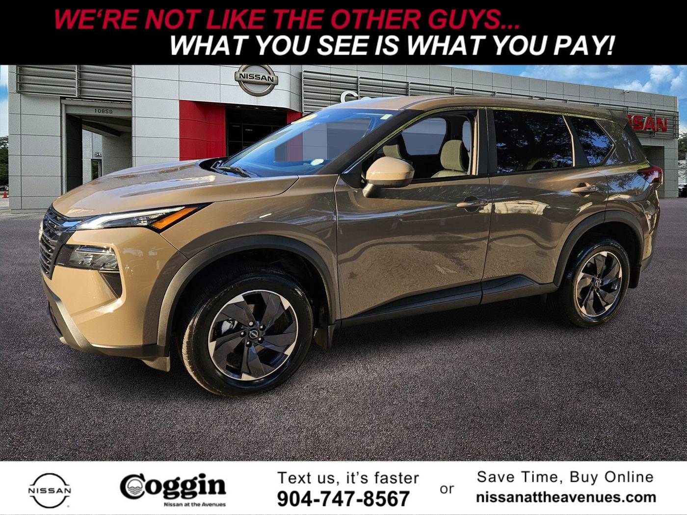 2024 Nissan Rogue SV — SUV — 1,991 mi — Jacksonville, FL