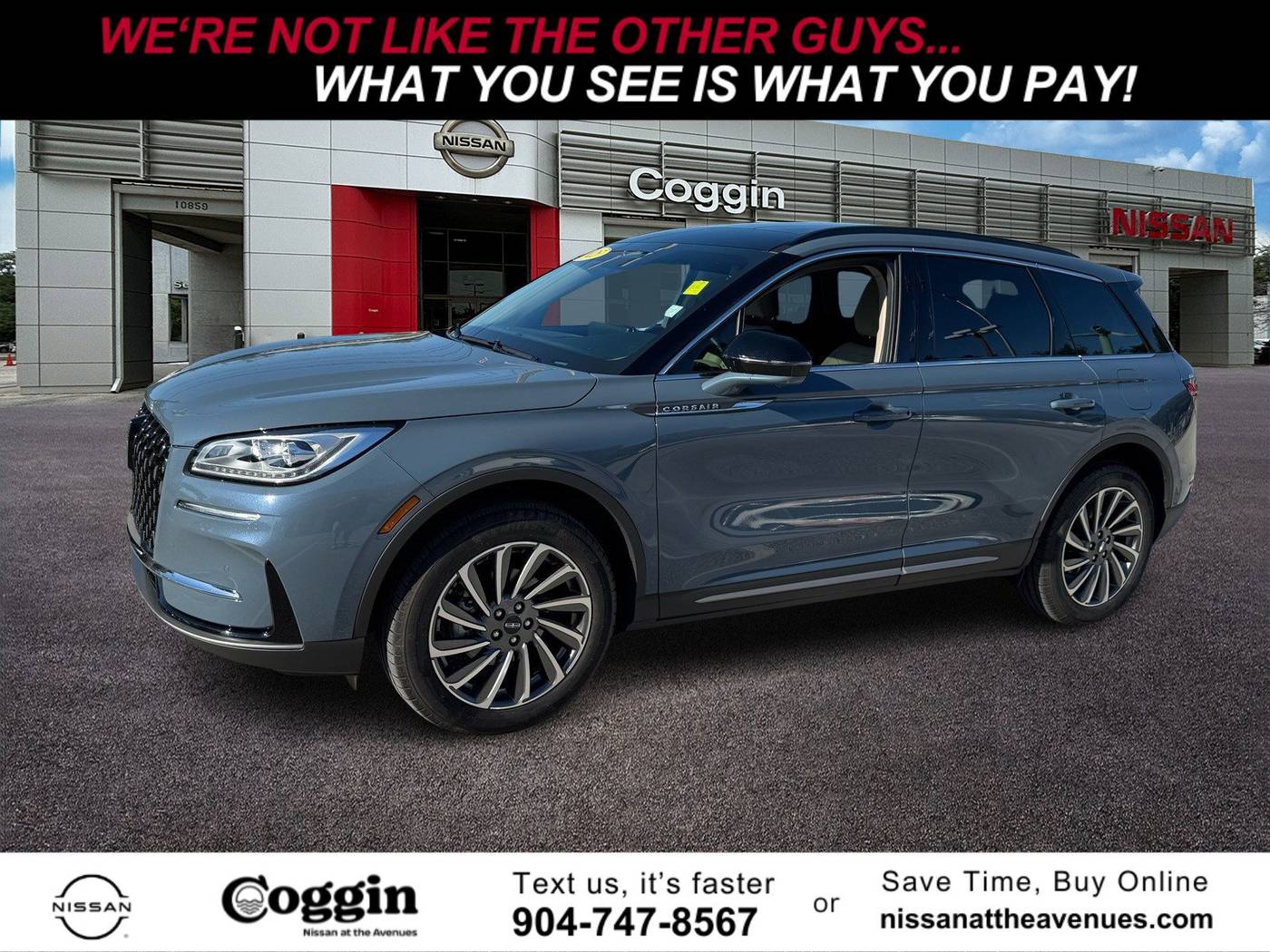 2025 Lincoln Corsair Reserve — SUV — 2,545 mi — Jacksonville, FL
