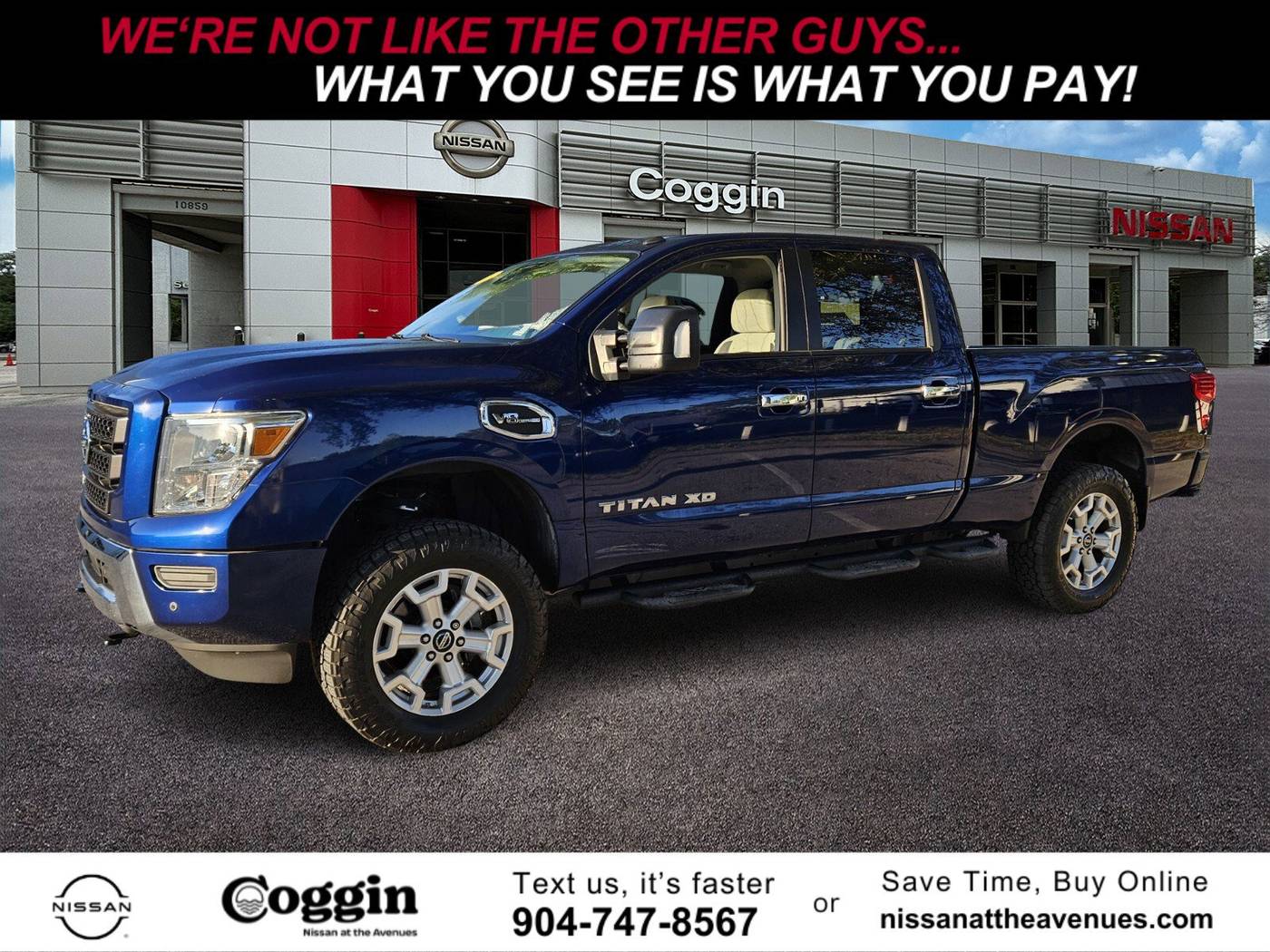 2021 Nissan Titan XD SV — Pickup Truck — 12,684 mi — Jacksonville, FL