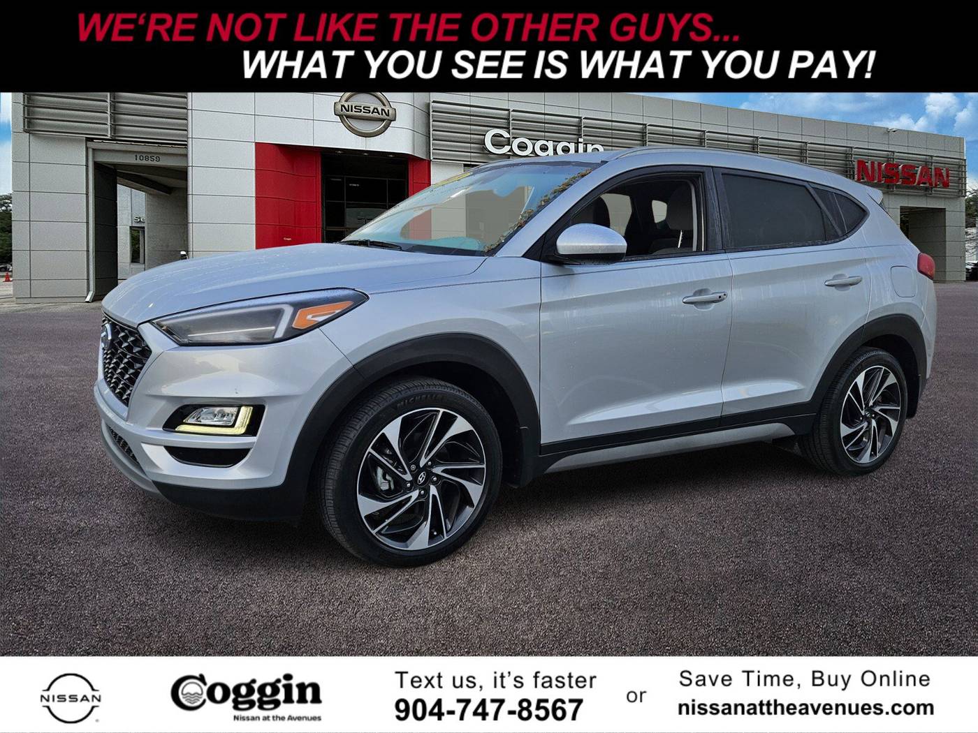 2019 Hyundai Tucson Sport — SUV — 36,101 mi — Jacksonville, FL