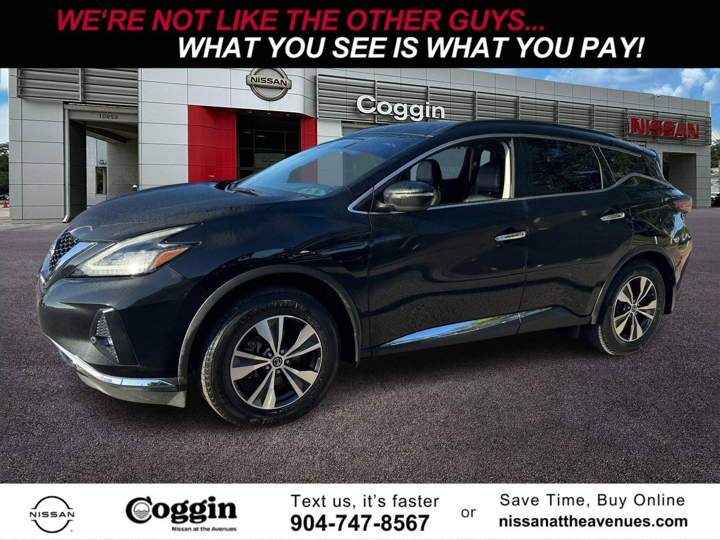 2022 Nissan Murano SV — SUV — 26,656 mi — Jacksonville, FL
