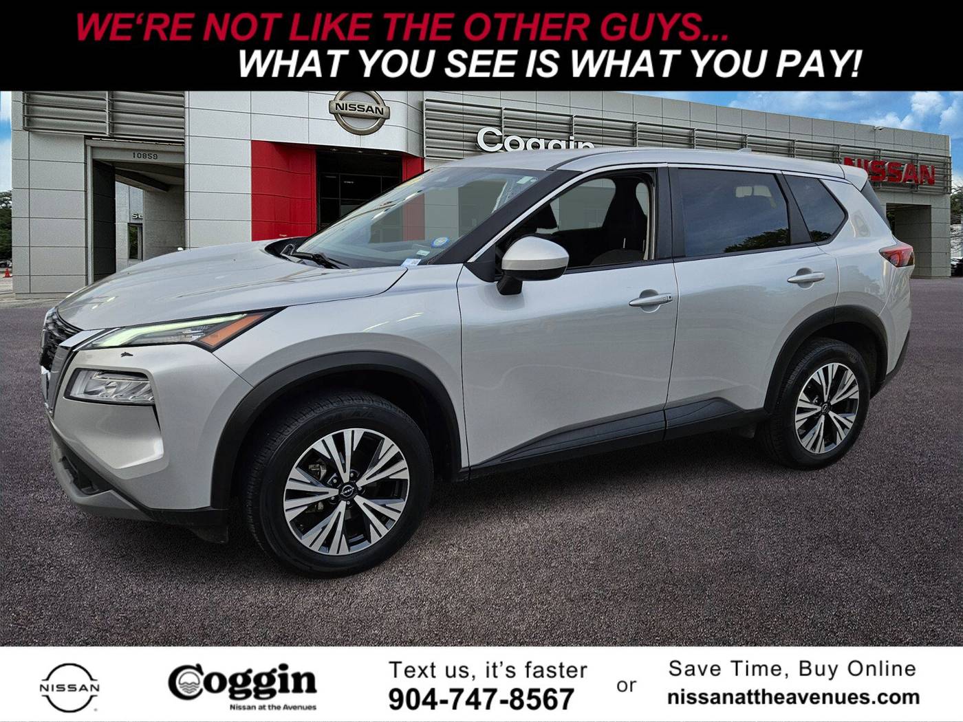 2023 Nissan Rogue SV — SUV — 52,635 mi — Jacksonville, FL