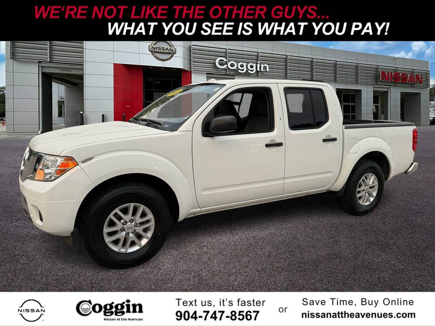2018 Nissan Frontier SV V6 — Pickup Truck — 75,689 mi — Jacksonville, FL