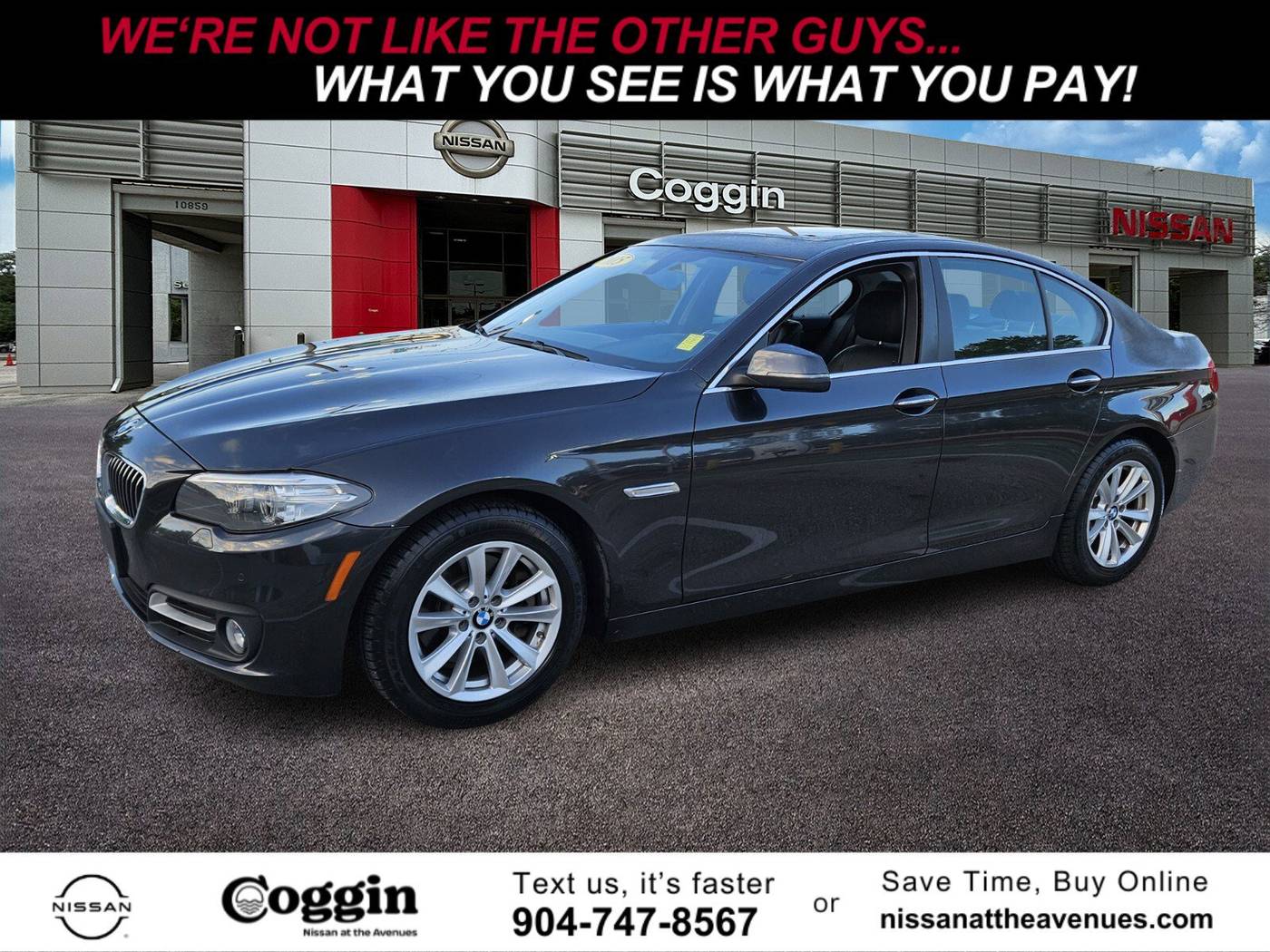 2015 BMW 5 Series 528i — Sedan — 115,046 mi — Jacksonville, FL
