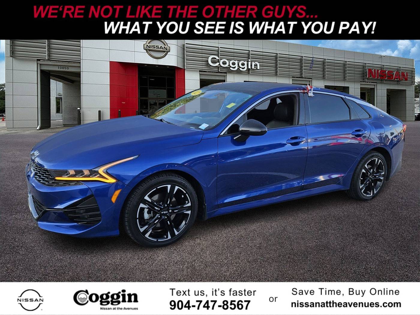 2022 Kia K5 GT-Line — Sedan — 64,829 mi — Jacksonville, FL
