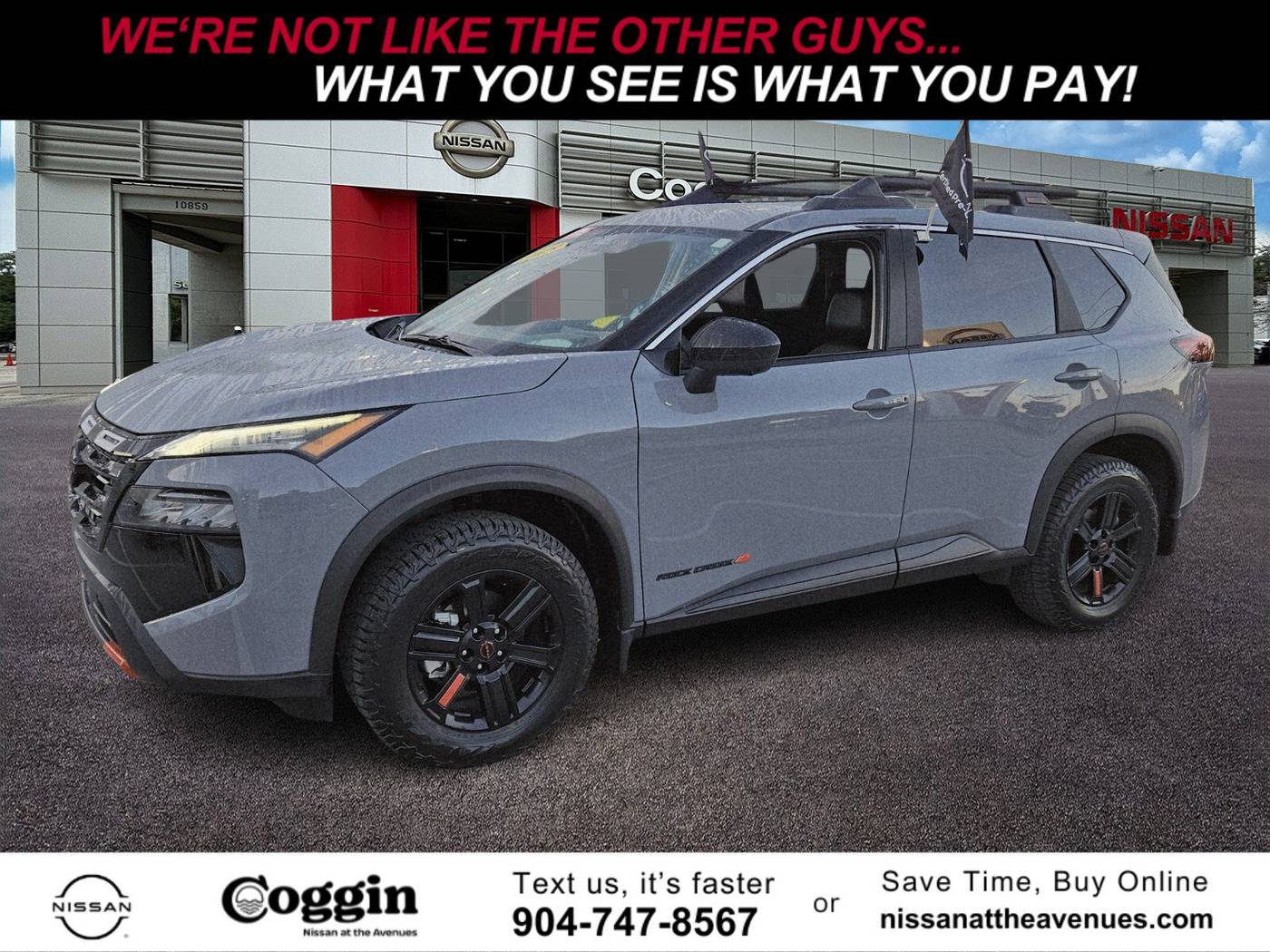 2025 Nissan Rogue Rock Creek — SUV — 6,683 mi — Jacksonville, FL