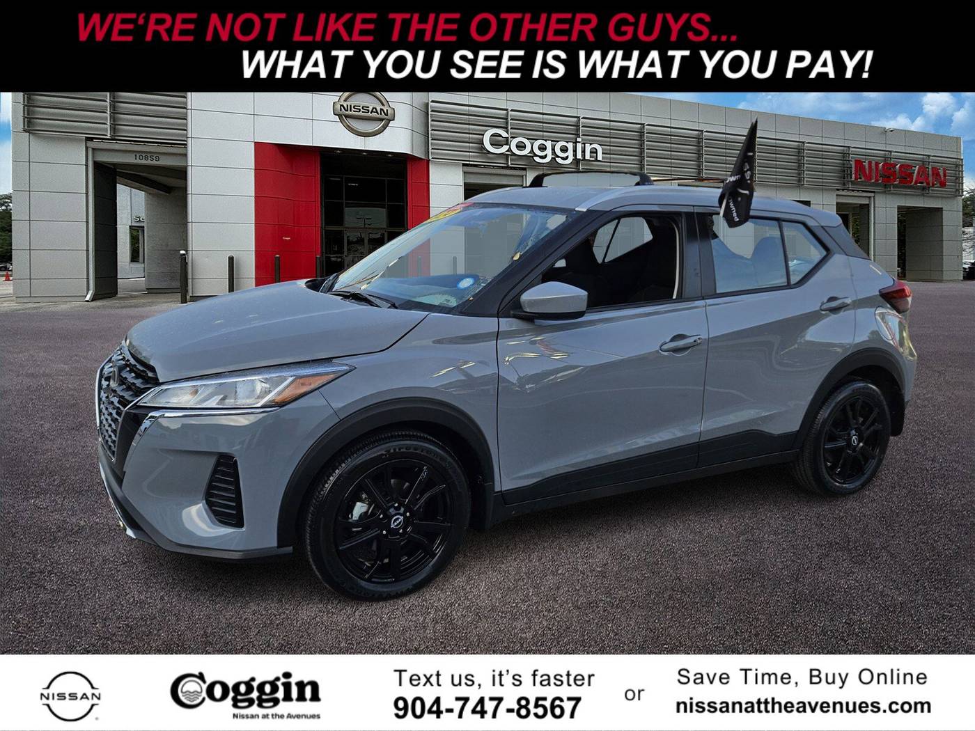 2024 Nissan Kicks SV — SUV — 3,463 mi — Jacksonville, FL