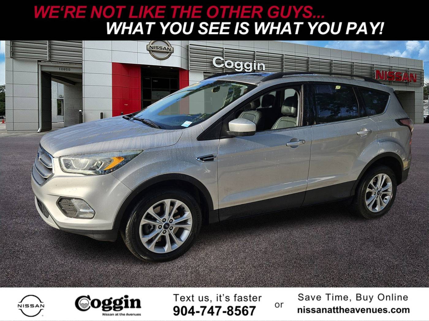 2017 Ford Escape SE — SUV — 85,777 mi — Jacksonville, FL