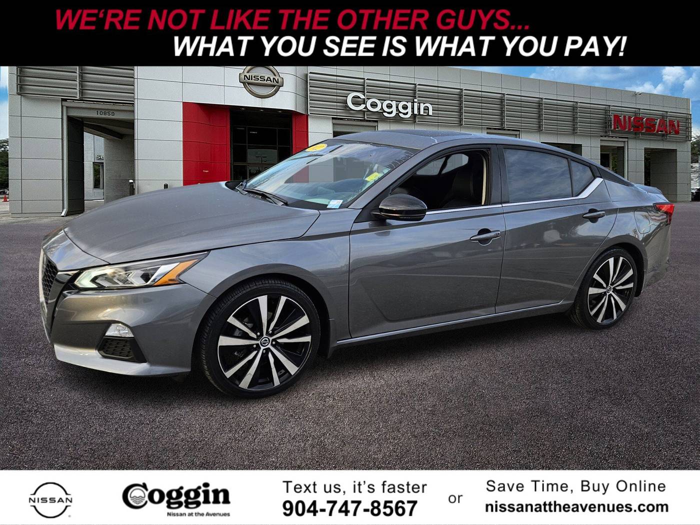 2022 Nissan Altima SR — Sedan — 23,457 mi — Jacksonville, FL