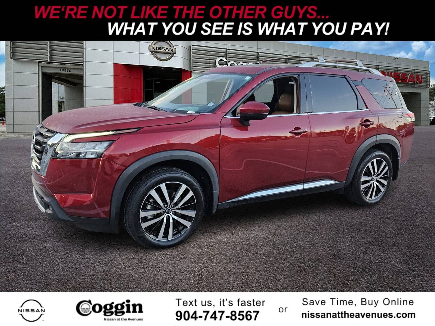 2023 Nissan Pathfinder Platinum — SUV — 25,032 mi — Jacksonville, FL
