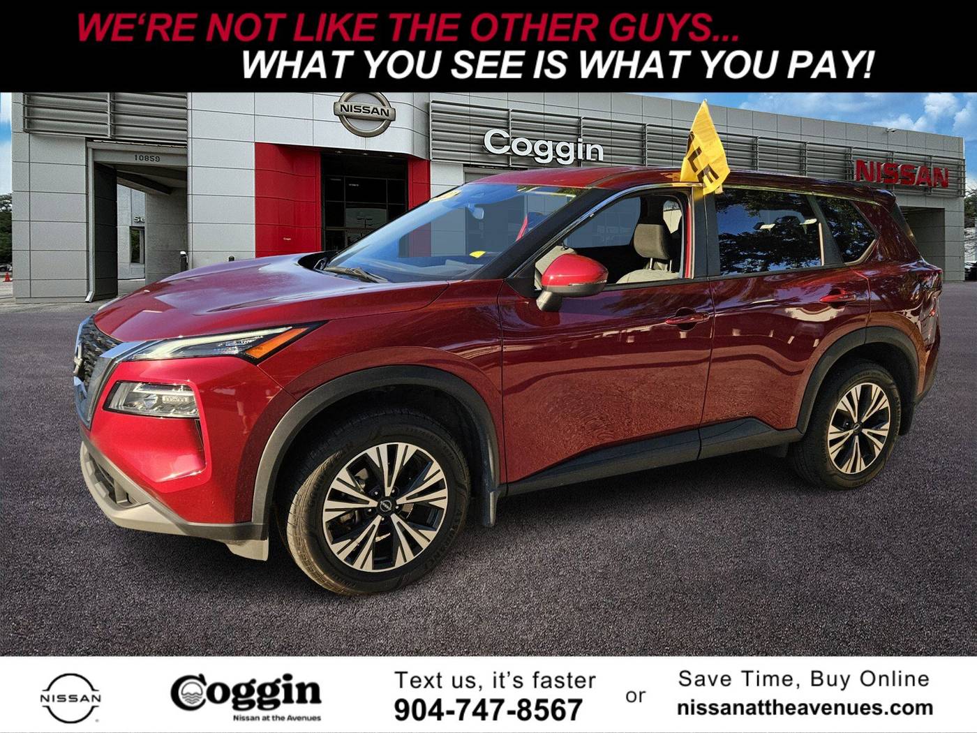 2023 Nissan Rogue SV — SUV — 75,600 mi — Jacksonville, FL