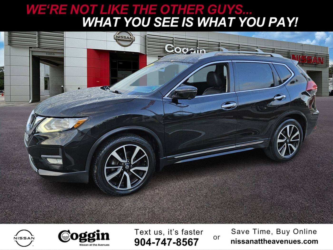 2020 Nissan Rogue SL — SUV — 66,893 mi — Jacksonville, FL