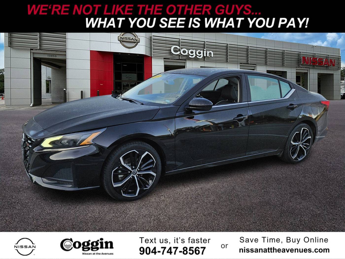 2023 Nissan Altima SR — Sedan — 54,002 mi — Jacksonville, FL