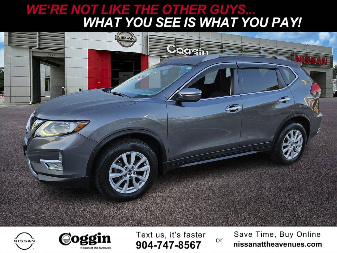 2019 Nissan Rogue S — SUV — 32,005 mi — Jacksonville, FL
