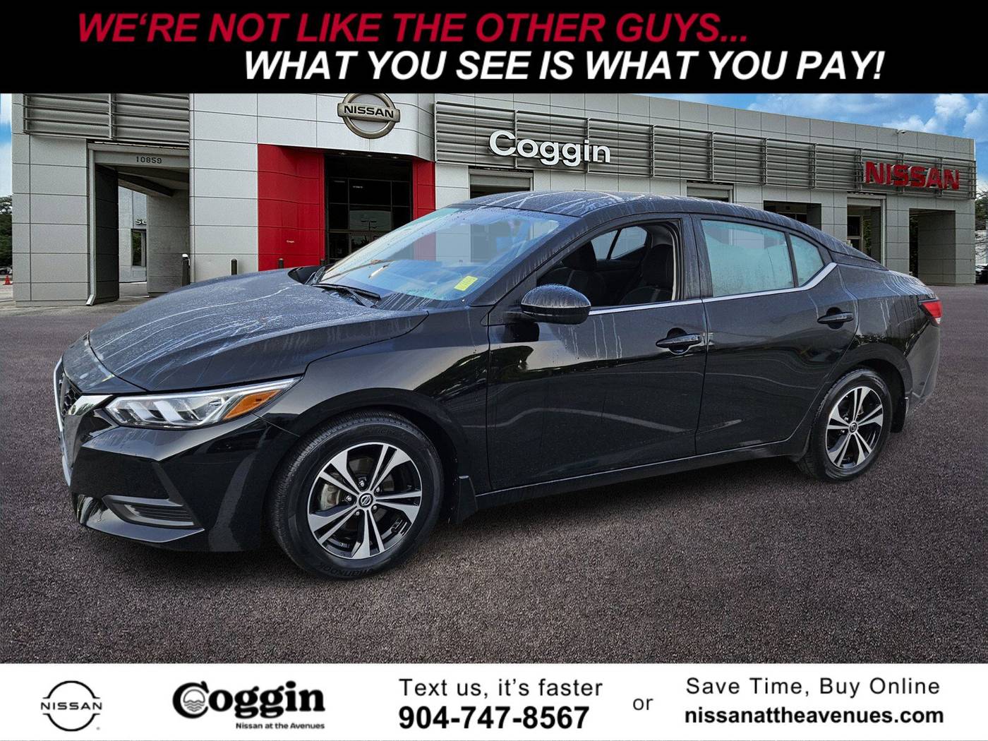 2022 Nissan Sentra SV — Sedan — 23,240 mi — Jacksonville, FL