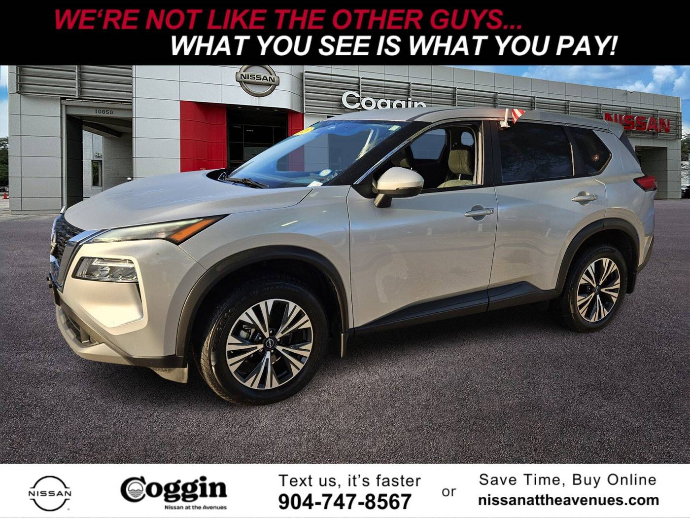 2023 Nissan Rogue SV — SUV — 47,873 mi — Jacksonville, FL