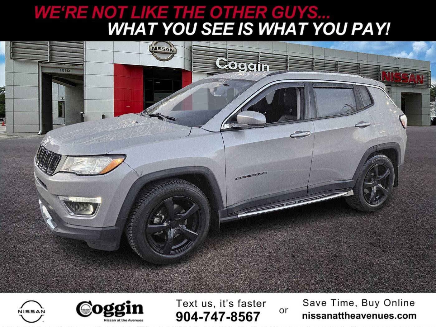 2020 Jeep Compass Limited — SUV — 97,292 mi — Jacksonville, FL