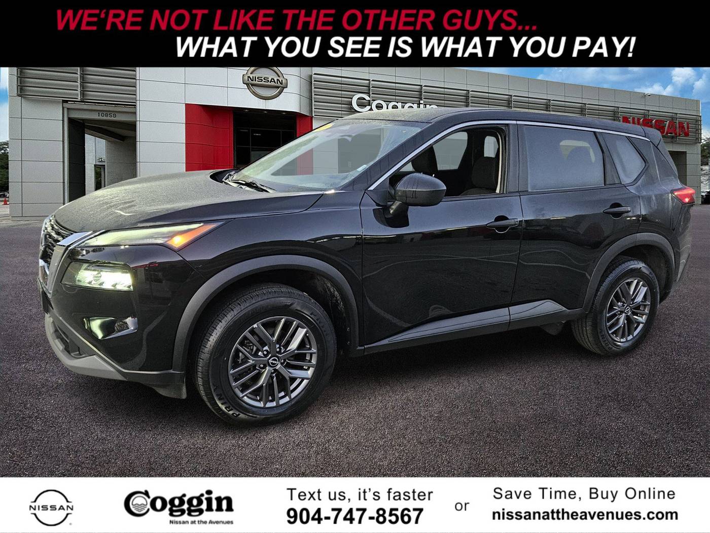 2023 Nissan Rogue S — SUV — 46,602 mi — Jacksonville, FL