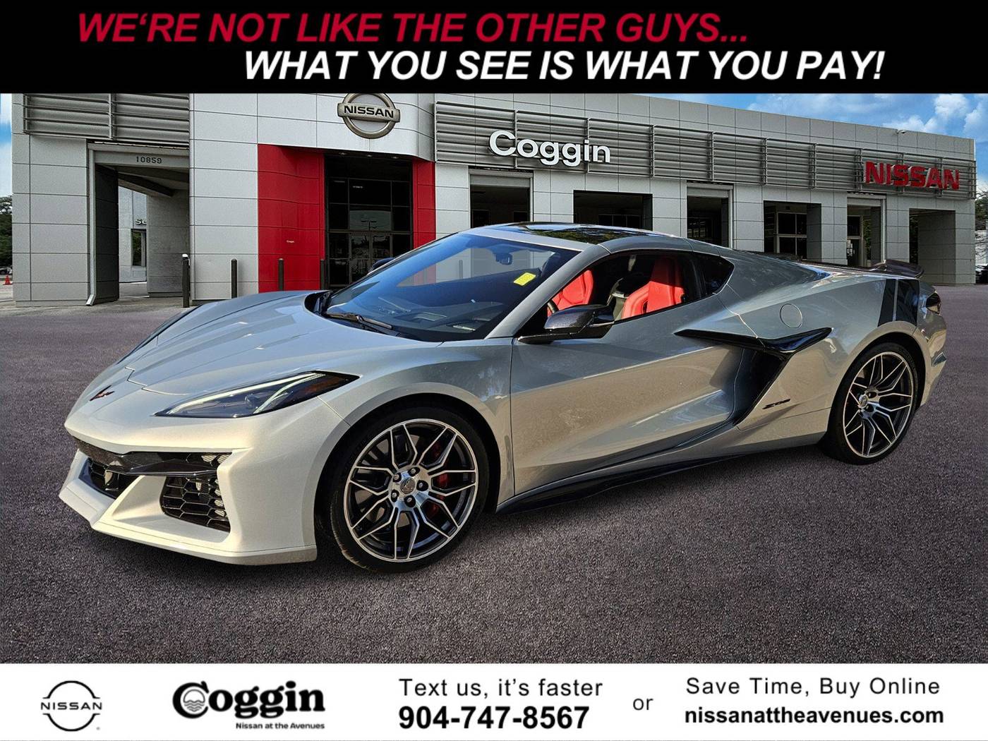 2023 Chevrolet Corvette Z06 1LZ — Coupe — 3,411 mi — Jacksonville, FL