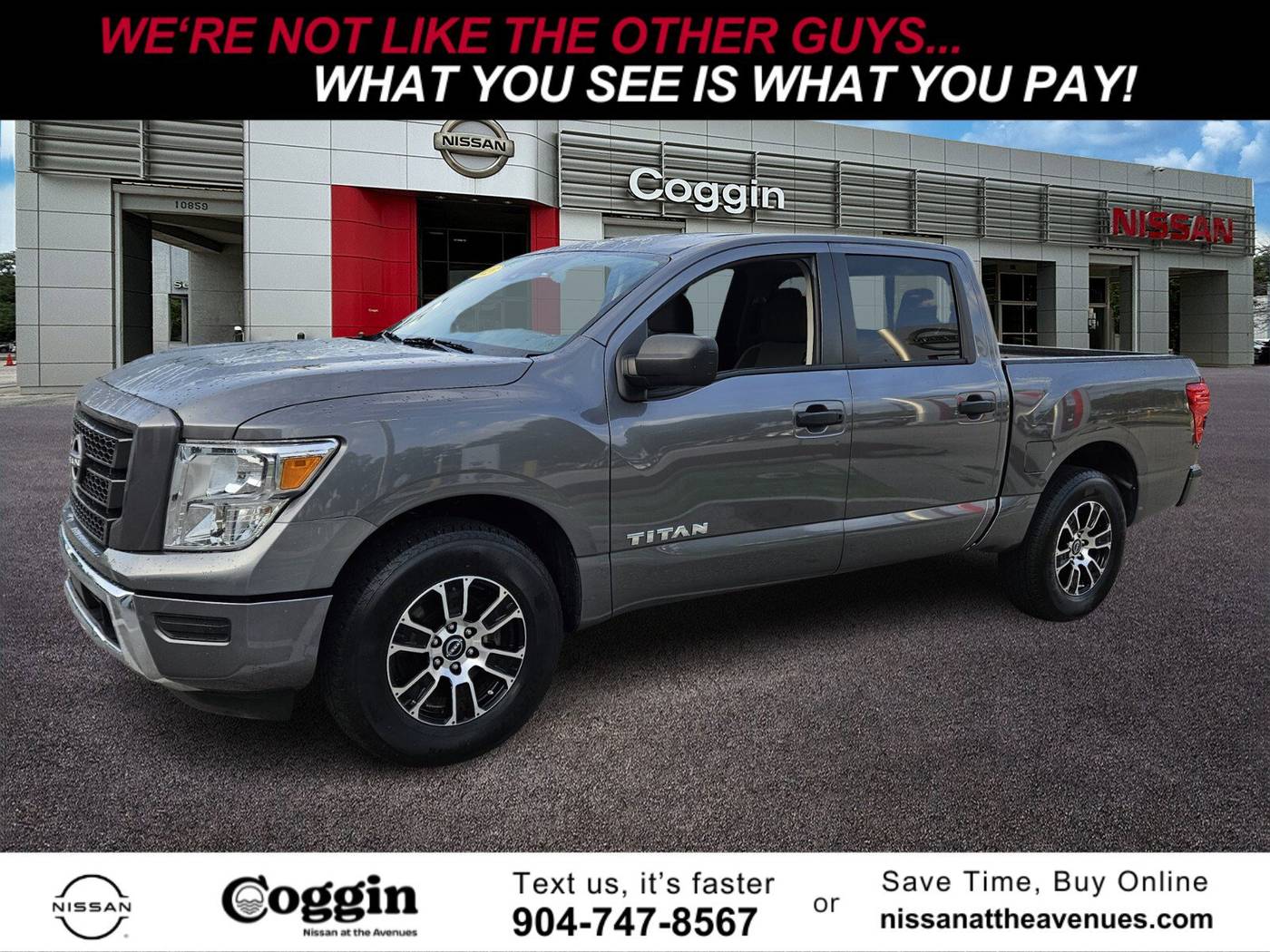 2023 Nissan Titan SV — Pickup Truck — 47,359 mi — Jacksonville, FL