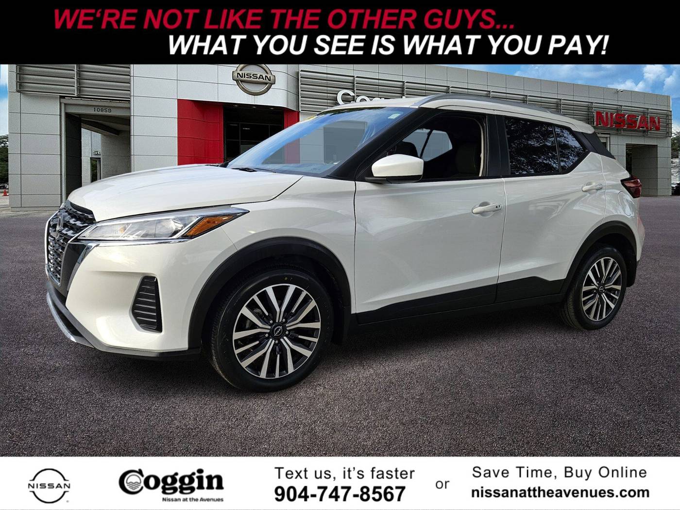 2023 Nissan Kicks SV — SUV — 19,407 mi — Jacksonville, FL