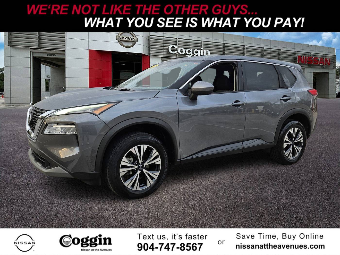 2023 Nissan Rogue SV — SUV — 50,166 mi — Jacksonville, FL