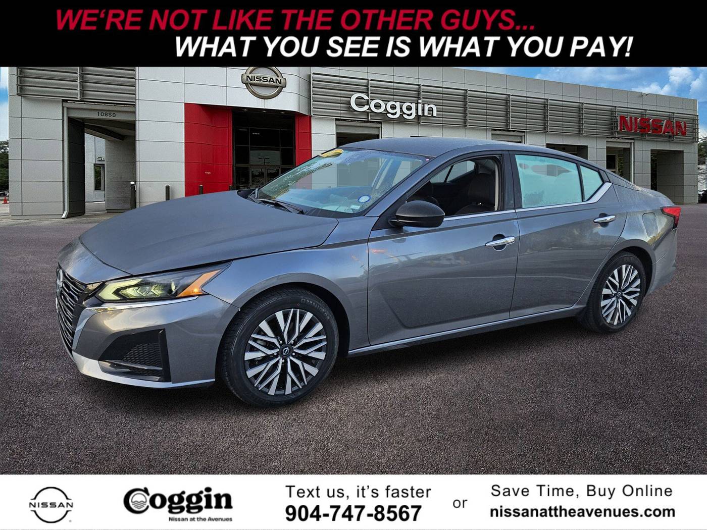 2024 Nissan Altima SV — Sedan — 45,041 mi — Jacksonville, FL